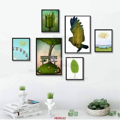 Mua file gốc File tranh treo bộ 6 tấm bắc âu HD50122 (chất lượng) tại Filetranh.com