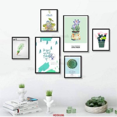 Tải file File tranh treo bộ 6 tấm bắc âu HD50186 (gốc) chủ đề tâm linh