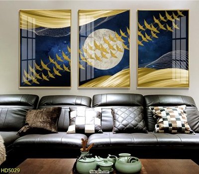 File tranh gốc File tranh bộ hiện đại HD5029 chủ đề hiện đại