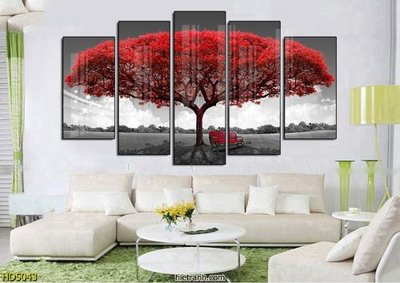 Mua file tranh gốc File tranh bộ hiện đại HD5043 tại Filetranh.com