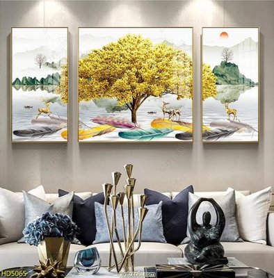 Tải file tranh File tranh bộ hiện đại HD5065 (gốc) tại Filetranh.com