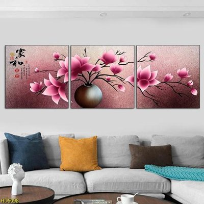 Tải file File tranh bộ hiện đại HD5098 (gốc) in tranh tráng gương