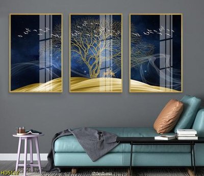 File gốc in ấn File tranh bộ hiện đại HD5112 (sẵn sàng tải về)