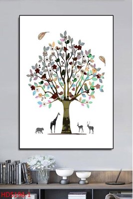 Tải file File tranh bộ hiện đại HD5196 (PSD) cho in tranh kính