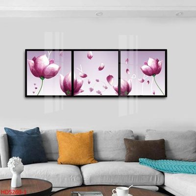 File tranh File tranh bộ hiện đại HD5260 (ảnh gốc) in trần 3D