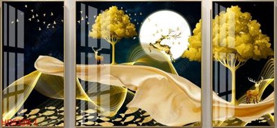 File gốc File tranh bộ hiện đại HD5329 (AI/EPS) cho in ấn