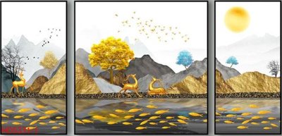 File gốc File tranh bộ hiện đại HD5331 (ảnh rõ nét) để in