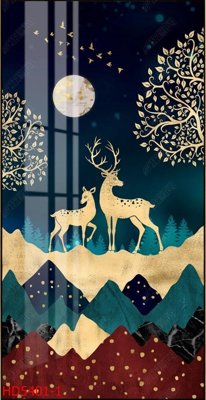 File tranh File tranh bộ hiện đại HD5401 (file gốc) chủ đề phong thủy