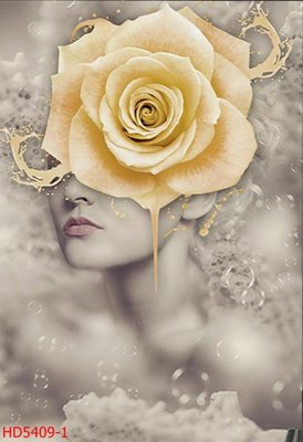 File ảnh File tranh bộ hiện đại HD5409 (gốc) in PP, decal