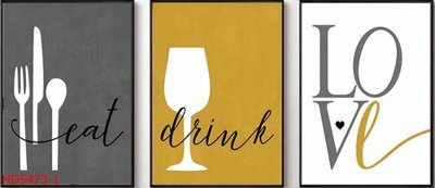 Download file gốc File tranh bộ hiện đại HD5473 (in mica) 3D