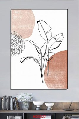 File in trần File tranh bộ hiện đại HD5527 (bản gốc) hoa văn