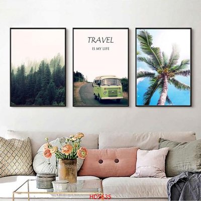 File PSD File tranh bộ hiện đại HD5635 (nguyên bản) cho thiết kế