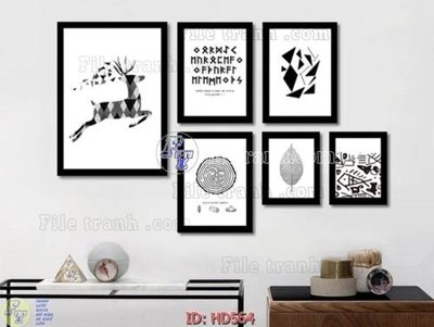 Tải file gốc File tranh hiện đại HD564 (bản PSD) đầy đủ layer