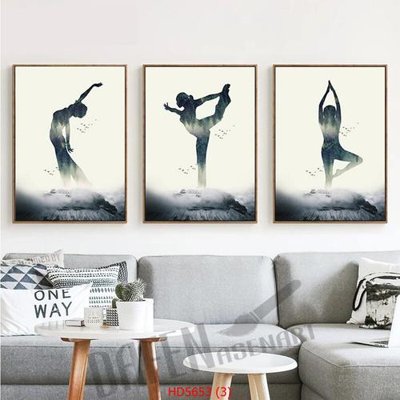 Hình ảnh file gốc File tranh bộ hiện đại HD5653 cho in UV