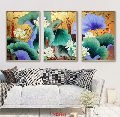 File gốc File tranh bộ hiện đại HD5682 (trang trí) cho phòng khách