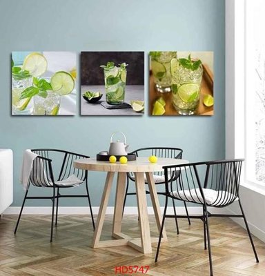 File gốc File tranh bộ hiện đại HD5747 (in ấn) màu sắc trung thực