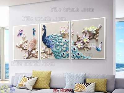 File in ấn cao cấp File tranh hiện đại HD577 (file gốc)