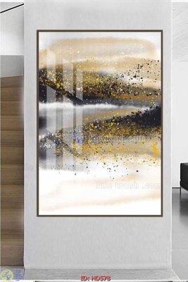 File gốc File tranh hiện đại HD578 (chuẩn CMYK) cho nhà in