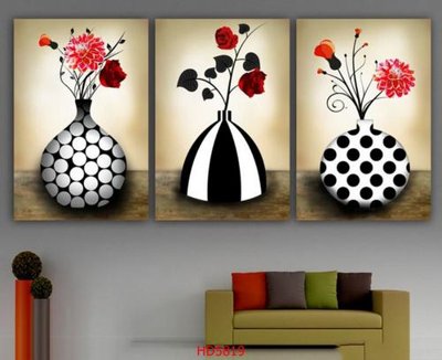 File ảnh File tranh bộ hiện đại HD5819 (gốc) in PP, decal