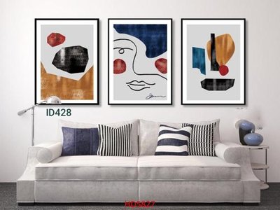 File gốc File tranh bộ hiện đại HD5827 (trang trí) phòng ngủ