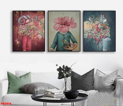 File gốc File tranh bộ hiện đại HD5856 (bản quyền) cho in ấn