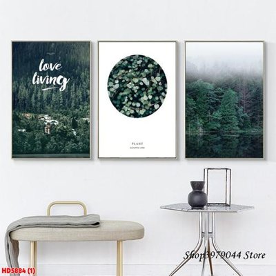 Tải file File tranh bộ hiện đại HD5884 (gốc) chủ đề hoa sen