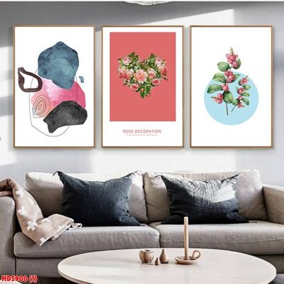 File tranh in tráng gương File tranh bộ hiện đại HD5900 (siêu nét)