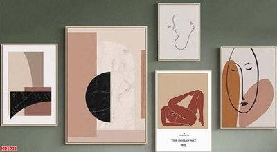 File gốc in ấn File tranh bộ hiện đại HD5933 (sẵn sàng tải về)