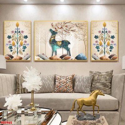 Hình ảnh gốc File tranh bộ hiện đại HD5962 (để in khổ lớn)