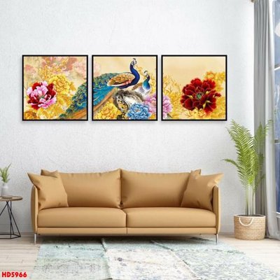 Hình ảnh file gốc in lụa File tranh bộ hiện đại HD5966