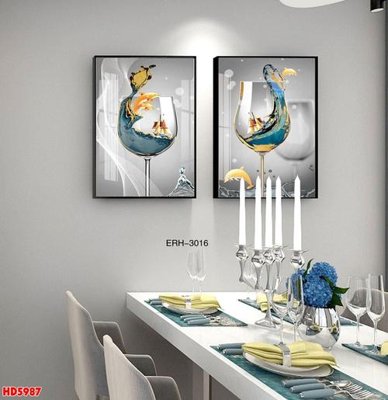 File tranh File tranh bộ hiện đại HD5987 (bản gốc) trang trí văn phòng