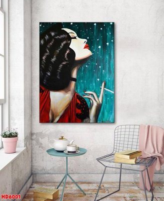 File gốc File tranh bộ hiện đại HD6001 (trang trí) cho phòng khách