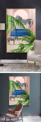 File in lụa File bộ tranh treo hiện đại HD60025 (phong cảnh) File bộ tranh treo hiện đại HD60025