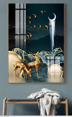 File ảnh File bộ tranh treo hiện đại HD60082 (gốc) in decal dán tường