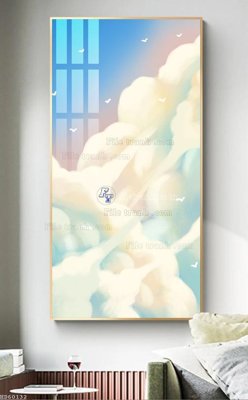 File ảnh File bộ tranh treo hiện đại HD60132 (gốc) in decal dán tường