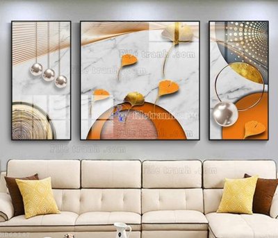 File gốc File bộ tranh treo hiện đại HD60147 (cho in ấn) độc quyền