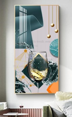 File gốc File bộ tranh treo hiện đại HD60162 (ảnh chi tiết) để in lụa