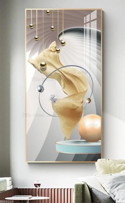 File tranh in tráng gương File bộ tranh treo hiện đại HD60229 (siêu nét)