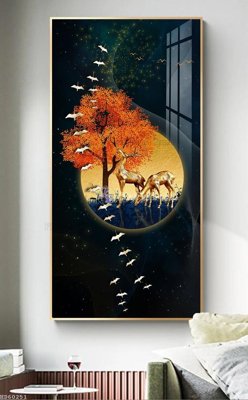 File in lụa File bộ tranh treo hiện đại HD60251 (tân cổ điển) File bộ tranh treo hiện đại HD60251