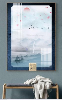 File tranh quảng cáo File bộ tranh treo hiện đại HD60284 (download file gốc)