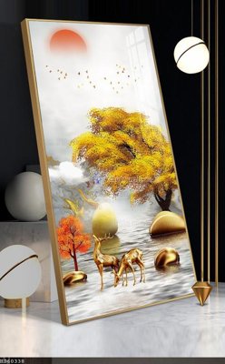 Download file File bộ tranh treo hiện đại HD60338 (gốc) in mica bàn thờ