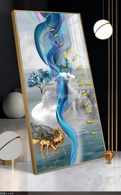 Tải file File bộ tranh treo hiện đại HD60349 (gốc) làm tranh trang trí