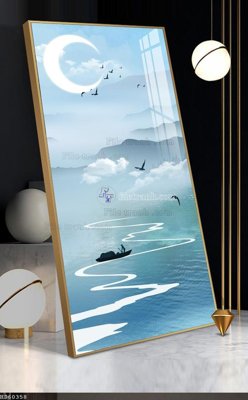 File in trần File bộ tranh treo hiện đại HD60358 (file gốc) phong thủy