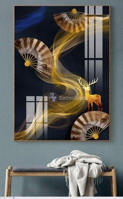 Ảnh gốc File bộ tranh treo hiện đại HD60377 (độ nét cao) in mica