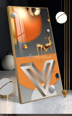 Tải file File bộ tranh treo hiện đại HD60435 (ảnh gốc) file AI/EPS