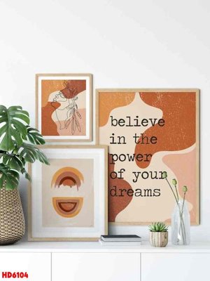 File tranh File tranh bộ hiện đại HD6104 (ảnh gốc) độc quyền