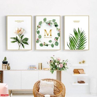 File gốc File tranh bộ hiện đại HD6119 (in tráng gương) nghệ thuật