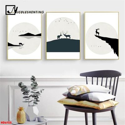 Tải file File tranh bộ hiện đại HD6120 (gốc) chủ đề tôn giáo