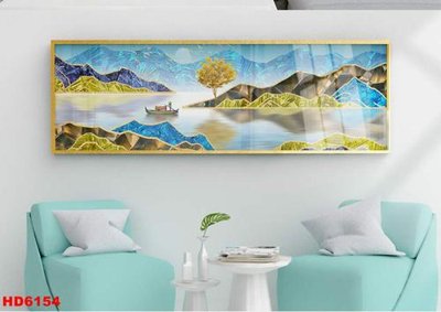 Ảnh gốc File tranh bộ hiện đại HD6154 (độ nét cao) in tráng gương