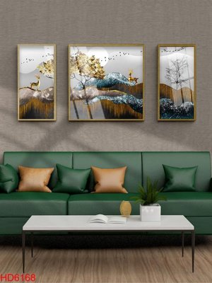 File in ấn File tranh bộ hiện đại HD6168 (bản gốc) chất lượng cao